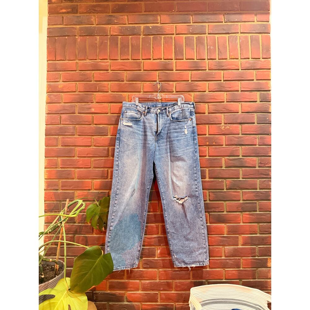 Gap Baggy Ripped Jeans